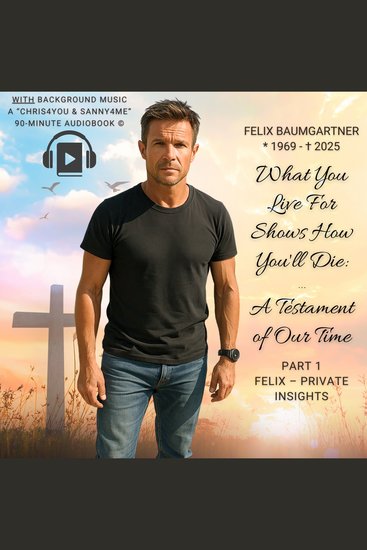 Felix Baumgartner – What You Live For Shows How You'll Die – A Testament of Our Time (Version WITH MUSIC) - A personal portrait about values losses and the choices we make in life - cover