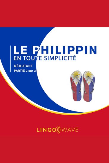 Le philippin en toute simplicité - Débutant - Partie 2 sur 3 - cover