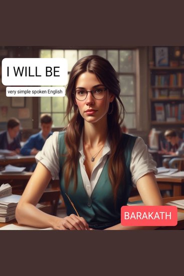 I will be - very simple spoken English - cover