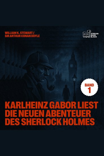 Karlheinz Gabor liest die neuen Abenteuer des Sherlock Holmes (Band 1) - cover
