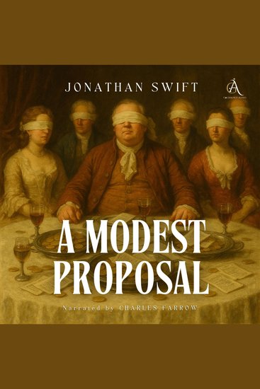 Modest Proposal A - Audiobook - cover