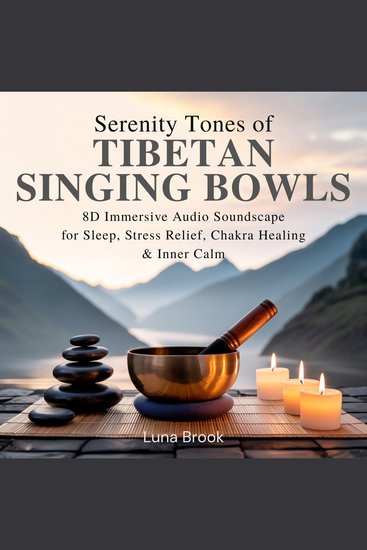 Serenity Tones of Tibetan Singing Bowls - 8D Immersive Audio Soundscapes for Sleep Stress Relief Chakra Healing & Inner Calm - cover