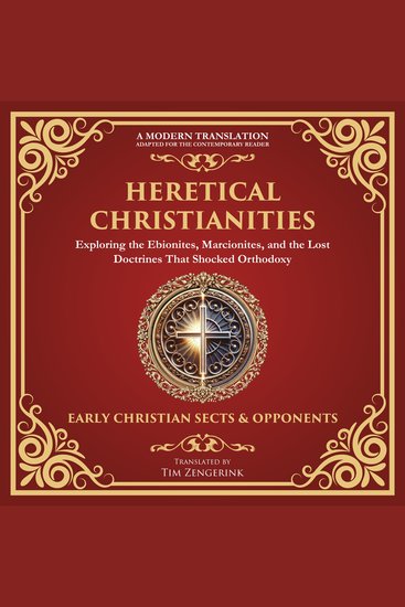 Heretical Christianities - Exploring the Ebionites Marcionites and the Lost Doctrines That Shocked Orthodoxy - A Modern Translation - Adapted for the Contemporary Reader - cover