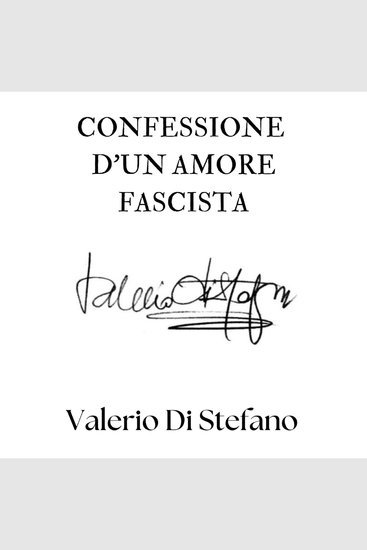 Confessione d'un amore fascista - cover
