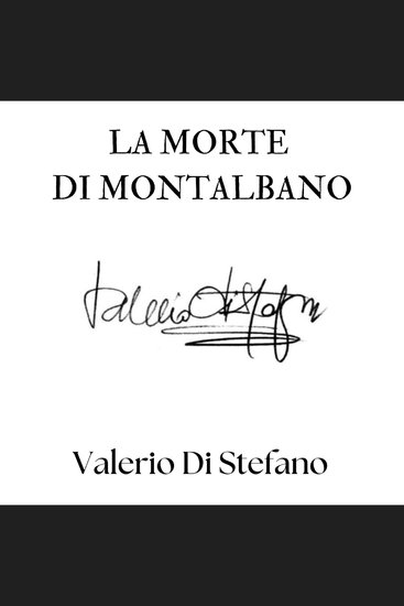 La morte di Montalbano - cover