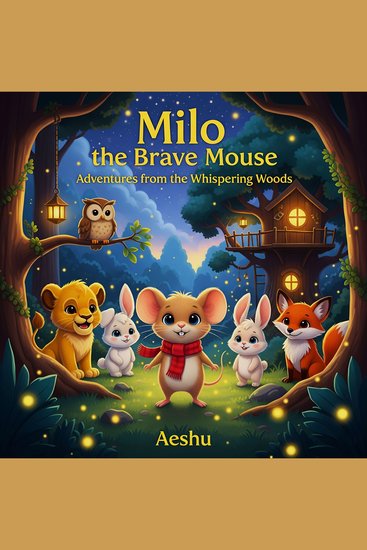 Milo the Brave Mouse - Adventures from the Whispering Woods - cover