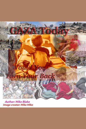 GAZA Today - Would You Turn Your Back - cover