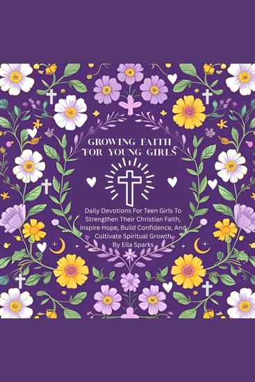 Growing Faith For Young Girls - Daily Devotions For Teen Girls to Strengthen Their Christian Faith Inspire Hope Build Confidence And Cultivate Spiritual Growth - cover