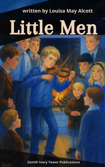 Little Men - Louisa May Alcott's Heartwarming Sequel to Little Women — A Story of Growth Kindness and Second Chances - cover