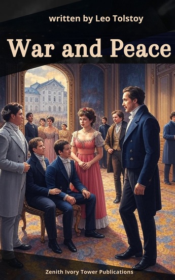 War and Peace - Leo Tolstoy's Epic Masterpiece of Love Fate and the Human Spirit - cover