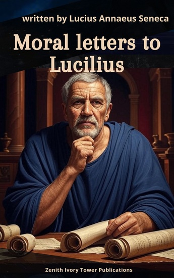 Moral letters to Lucilius - Seneca's Stoic Wisdom for Inner Peace Purpose and Resilience - cover