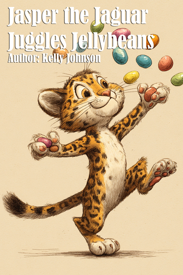Jasper the Jaguar Juggles Jellybeans - cover