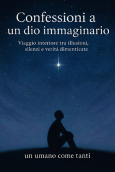 Confessioni a un dio immaginario - Viaggio interiore tra illusioni silenzi e verità dimenticate - cover
