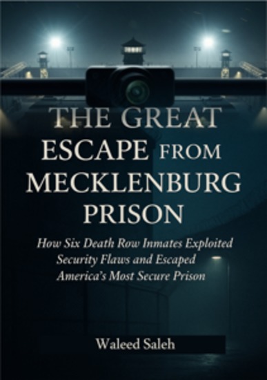 The Great Escape from McLeanburg Prison - How Six Death-Row Inmates Exploited Security Flaws and Eluded State and Federal Forces - cover