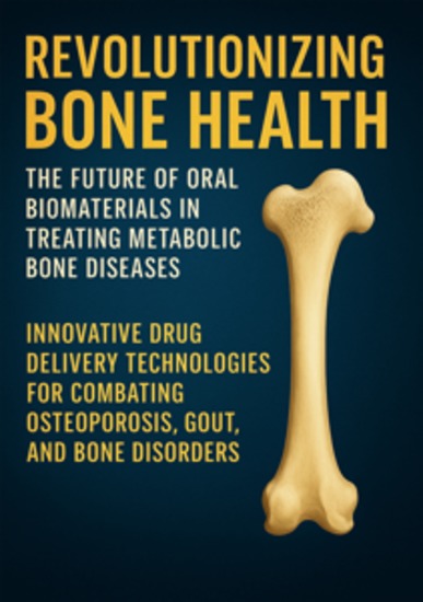 Revolutionizing Bone Health: The Future of Oral Biomaterials in Treating Metabolic Bone Diseases - Innovative Drug Delivery Technologies for Combating Osteoporosis Gout and Bone Disorders - cover