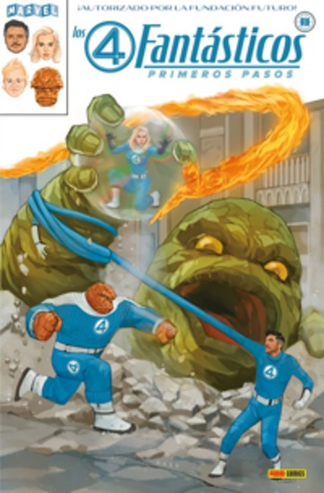 Los 4 Fantásticos primeros pasos - cover