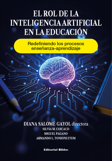 El rol de la inteligencia artificial en la educación - Redefiniendo los procesos enseñanza-aprendizaje - cover