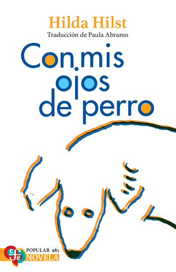 Con mis ojos de perro - cover