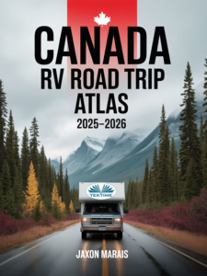 Canada RV Road Trip Atlas 2025-2026 - Complete Guide To Scenic Routes Campgrounds National Parks And Hidden Gems Across Canada - cover