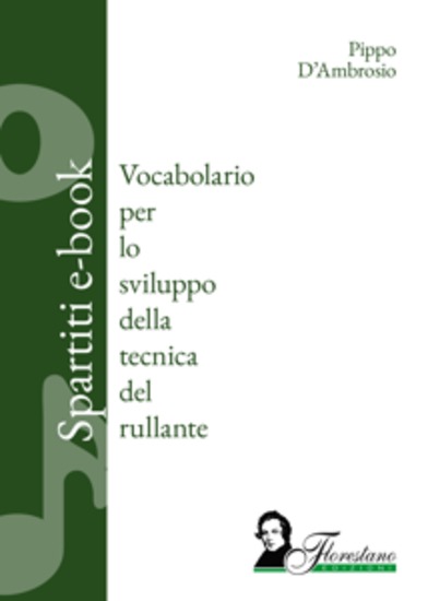 Vocabolario per lo sviluppo della tecnica del rullante - Vocabolary for developing snare drum technique - cover