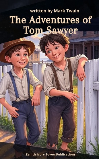 The Adventures of Tom Sawyer - A Timeless Coming-of-Age Classic of Mischief Friendship & Adventure - cover