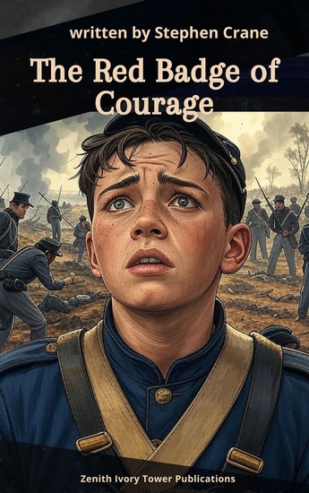The Red Badge of Courage - Stephen Crane's Timeless Civil War Novel of Fear Honor and the Making of a Soldier - cover
