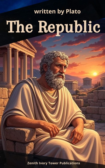 The Republic - Plato's Foundational Work on Justice Government and the Ideal State - cover