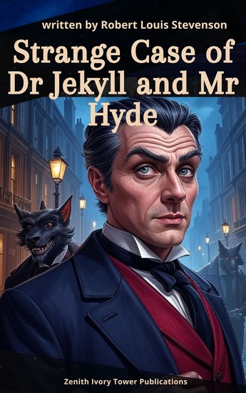 Strange Case of Dr Jekyll and Mr Hyde - Robert Louis Stevenson's Classic Tale of Duality Darkness and the Human Psyche - cover