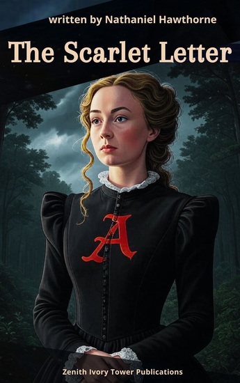 The Scarlet Letter - A Classic Tale of Sin Shame and Redemption in Puritan America - cover