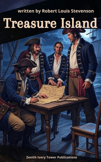 Treasure Island - The Ultimate Pirate Adventure of Treasure Betrayal and Courage on the High Seas - cover