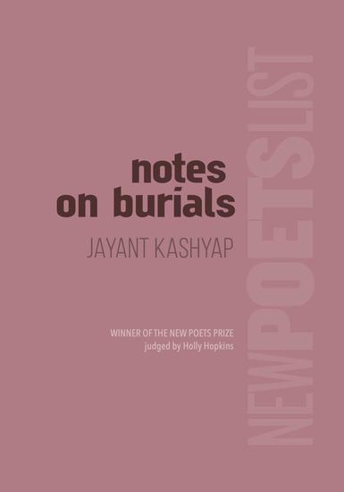 Notes on Burials - cover