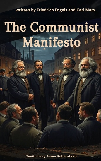 The Communist Manifesto - Marx and Engels' Revolutionary Blueprint for Class Struggle and Social Change - cover