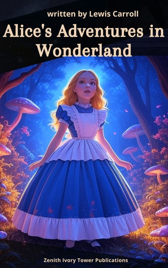 Alice's Adventures in Wonderland  - The Timeless Fantasy Classic of Curiosity Imagination and Nonsense - cover