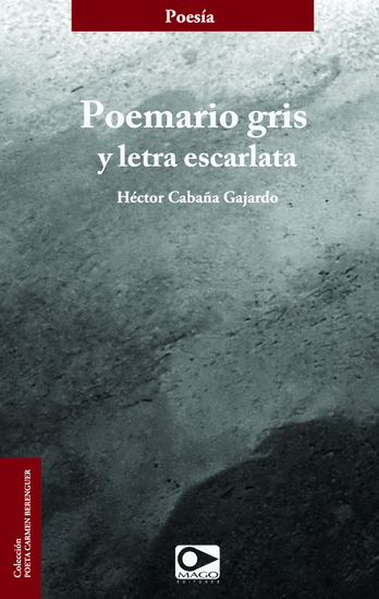 Poemario gris y letra escarlata - cover
