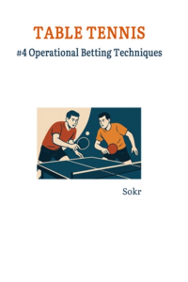 Table Tennis #4 Operationale Betting Techniques - cover