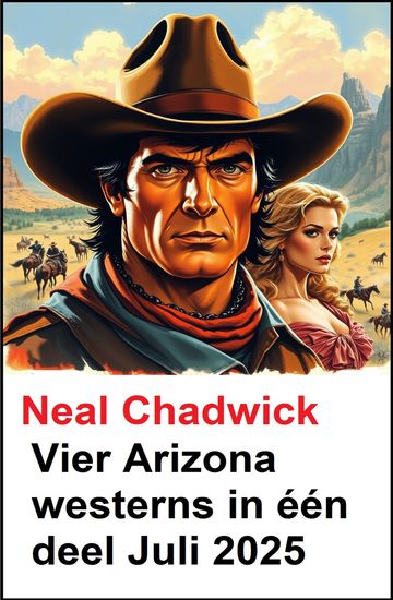 Vier Arizona westerns in één deel Juli 2025 - cover