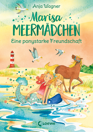 Marisa Meermädchen (Band 3) - Eine ponystarke Freundschaft - Pferdebuch zum Vorlesen und ersten Selberlesen - Für Kinder ab 8 Jahren - cover