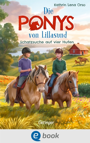 Die Ponys von Lillasund 2 Schatzsuche auf vier Hufen - cover