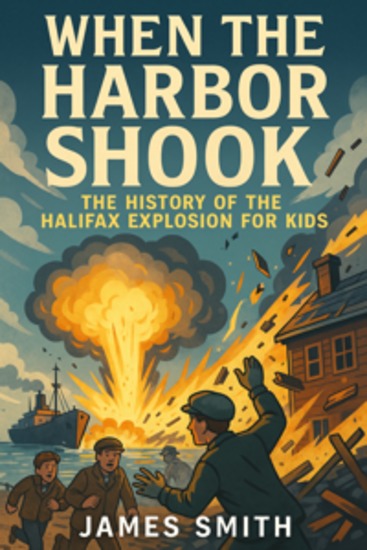 When the Harbor Shook - The History of the Halifax Explosion For Kids - cover