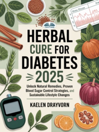Herbal Cure For Diabetes - Unlock Natural Remedies Proven Blood Sugar Control Strategies And Sustainable Lifestyle Changes - cover
