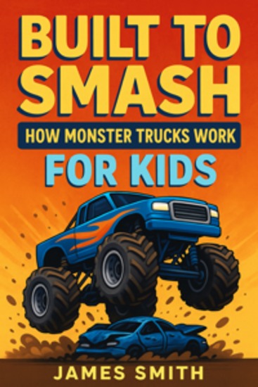 Built to Smash - How Monster Trucks Work For Kids - cover