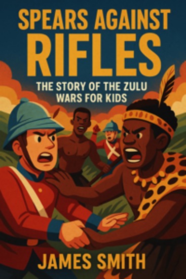 Spears Against Rifles - The Story of the Zula Wars For Kids - cover