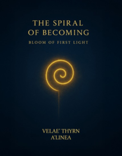 The Spiral of Becoming - Bloom of First Light - cover
