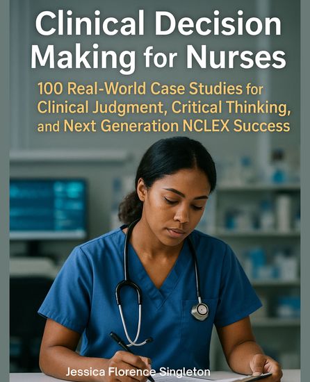 Clinical Decision Making for Nurses - 100 Real-World Case Studies for Clinical Judgment Critical Thinking and Next Generation NCLEX Success - cover