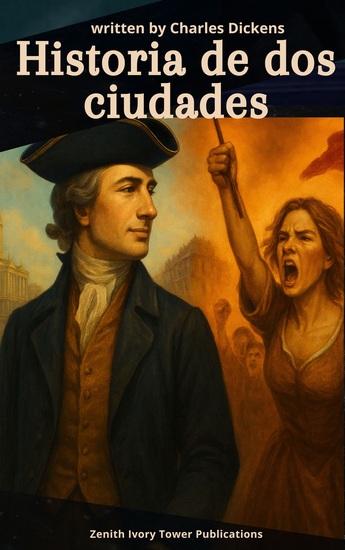 Historia de dos ciudades - El magistral clásico histórico de Charles Dickens - cover