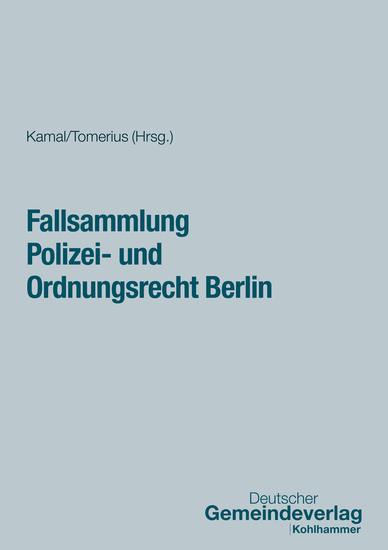 Fallsammlung Polizei- und Ordnungsrecht Berlin - cover