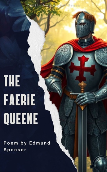 The Faerie Queene - The Epic Allegorical Poem of Chivalry Virtue and Adventure - cover