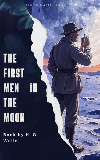 The First Men in the Moon - A Pioneering Sci-Fi Adventure of Exploration and Discovery - cover