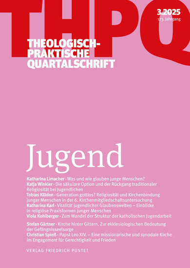 Jugend - Theologisch-praktische Quartalschrift 3 2025 - cover