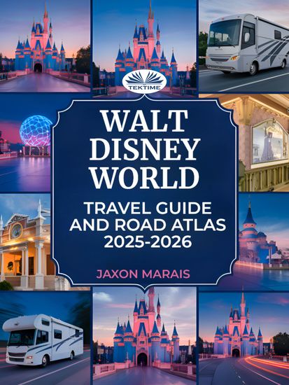Walt Disney World Travel Guide And Road Atlas 2025 - 2026 - Park Maps Itineraries Must-See Attractions Dining And Insider Tips For Families And Visitors - cover
